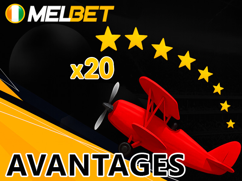 Avantages de jouer à Aviator sur Melbet Côte d'Ivoire