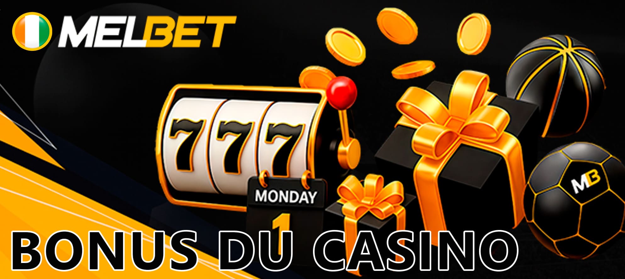 Programme de bonus du casino Melbet Côte d'Ivoire