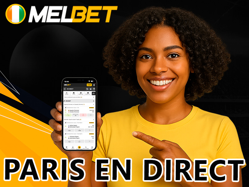 Paris en direct sur les matchs de cricket via Melbet