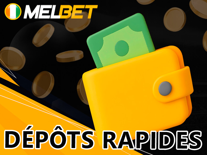 Modes de dépôt acceptés sur Melbet