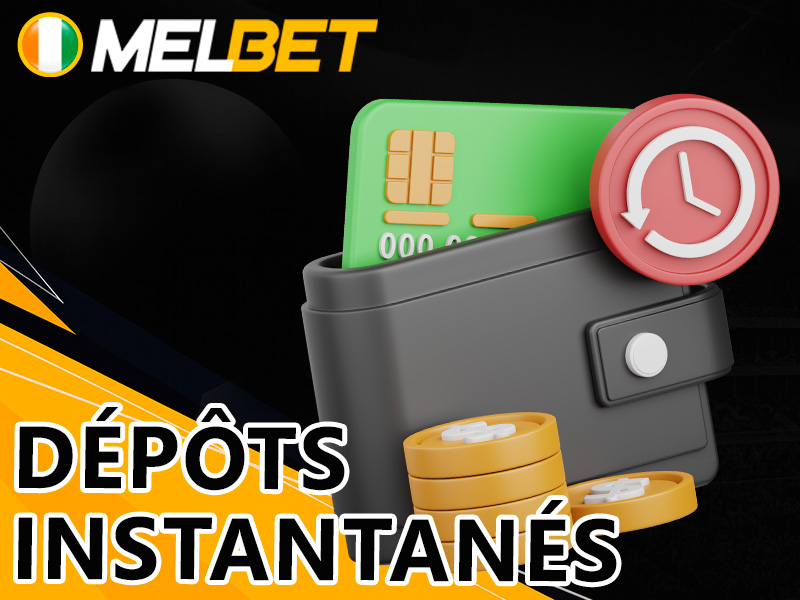 Temps de traitement des dépôts effectués sur Melbet